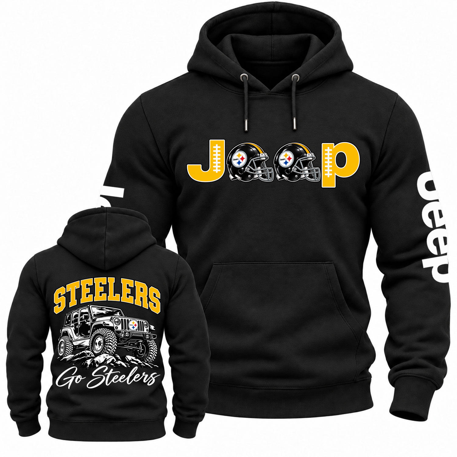 Pittsburgh Steelers X Jp Fans Cotton Hoodie