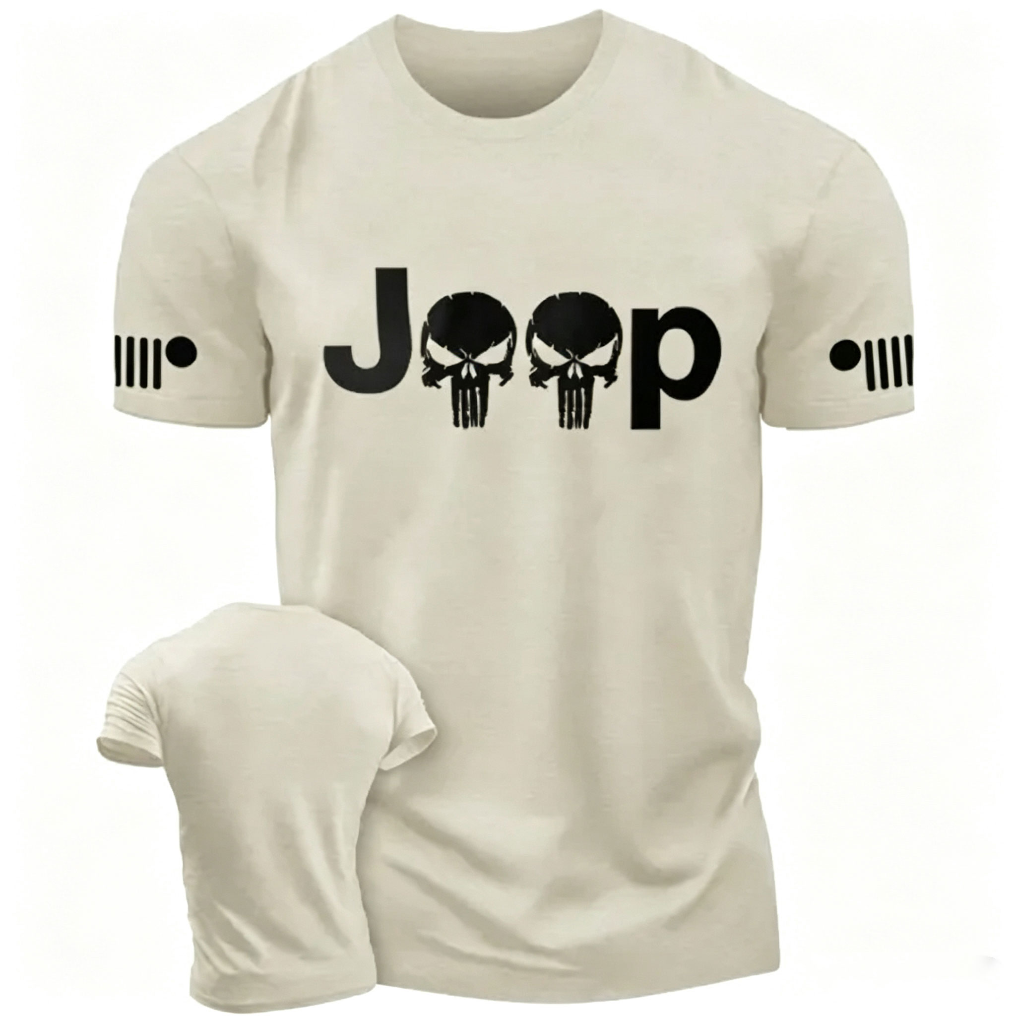 Jp Skull Punisher 4×4 Offroad Unisex T-shirt 