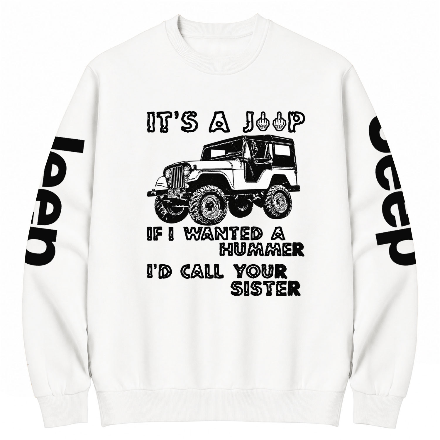 It Is A JP Cotton Sweatshirt