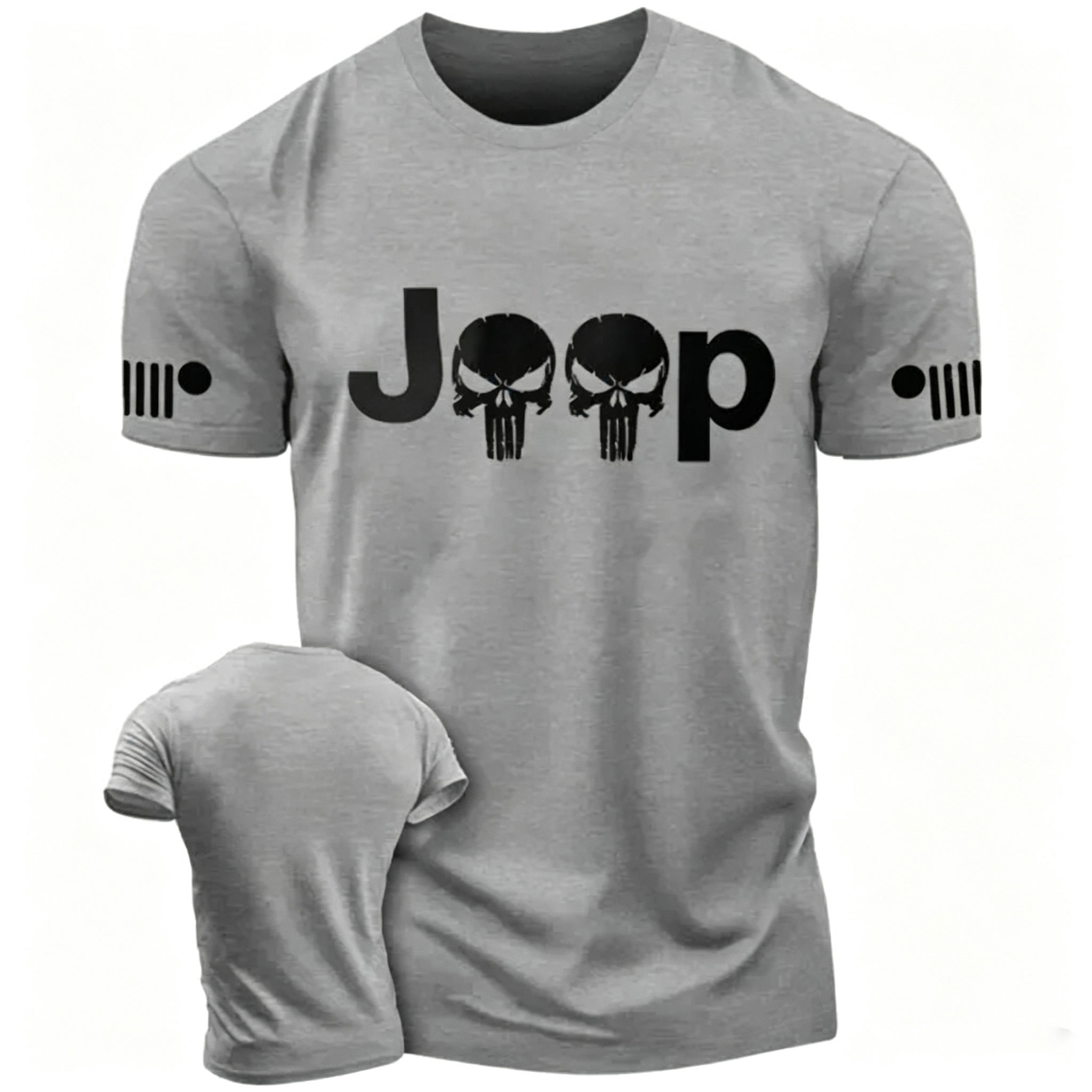 Jp Skull Punisher 4×4 Offroad Unisex T-shirt 