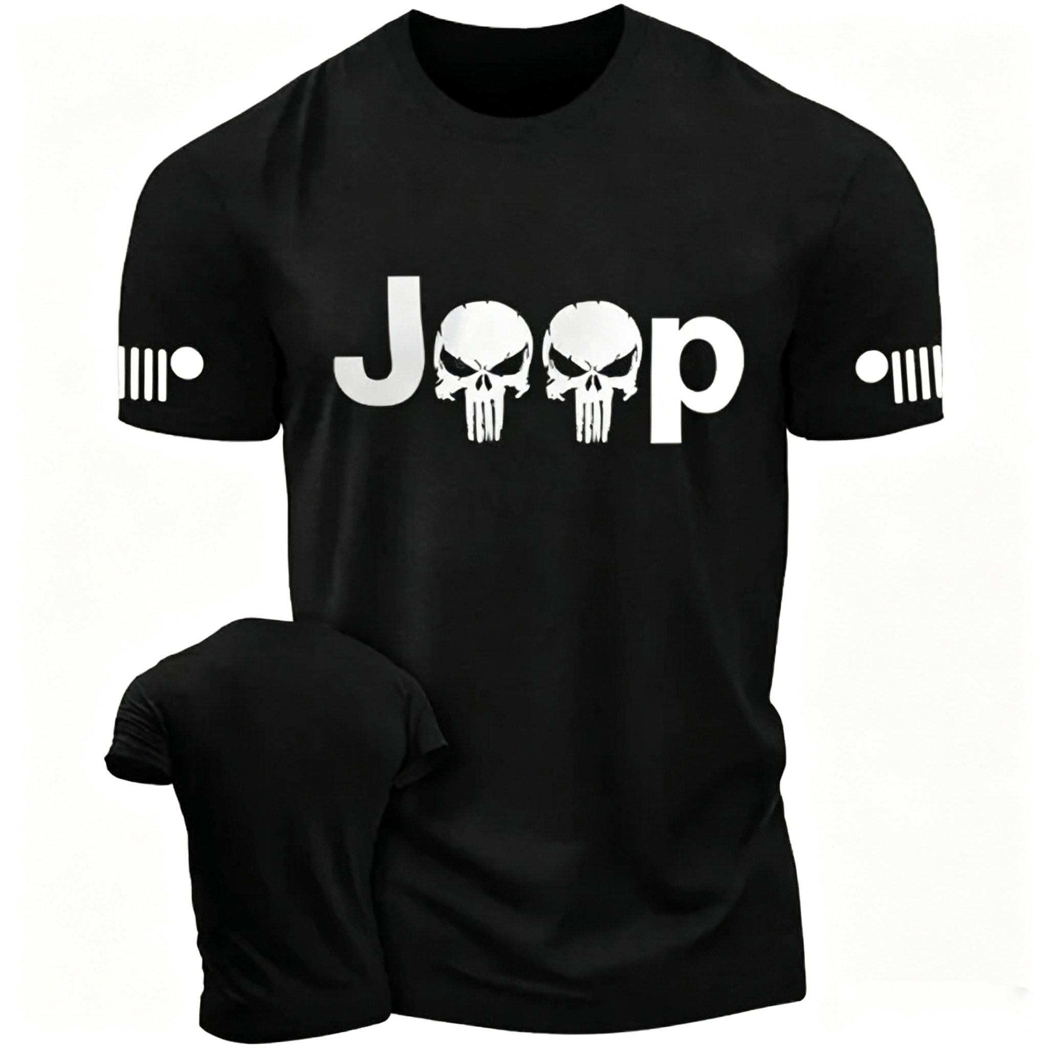 Jp Skull Punisher 4×4 Offroad Unisex T-shirt 