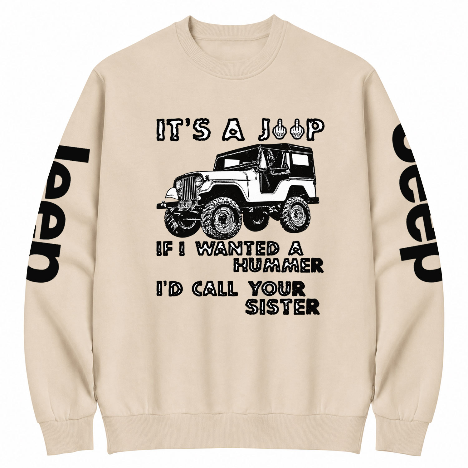 It Is A JP Cotton Sweatshirt