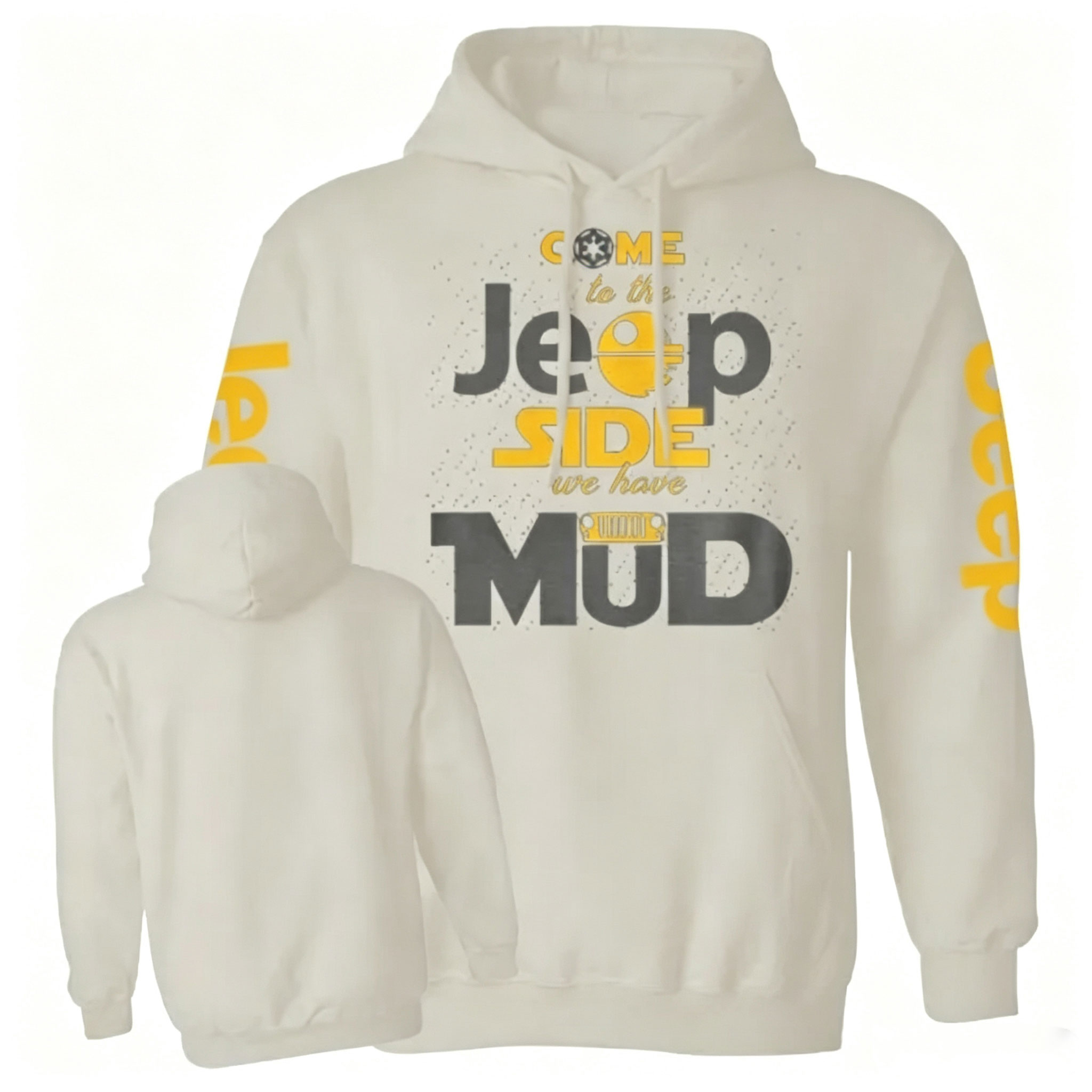 Come to the Jp Side, We Have Mud Unisex Casual Hoodie