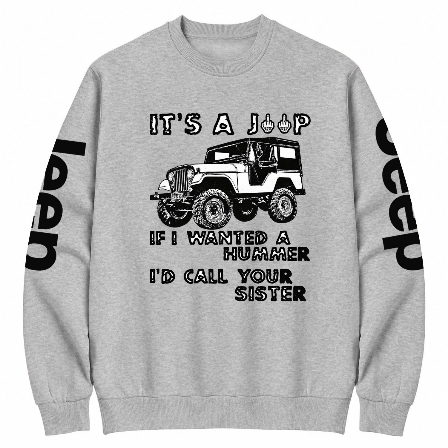 It Is A JP Cotton Sweatshirt