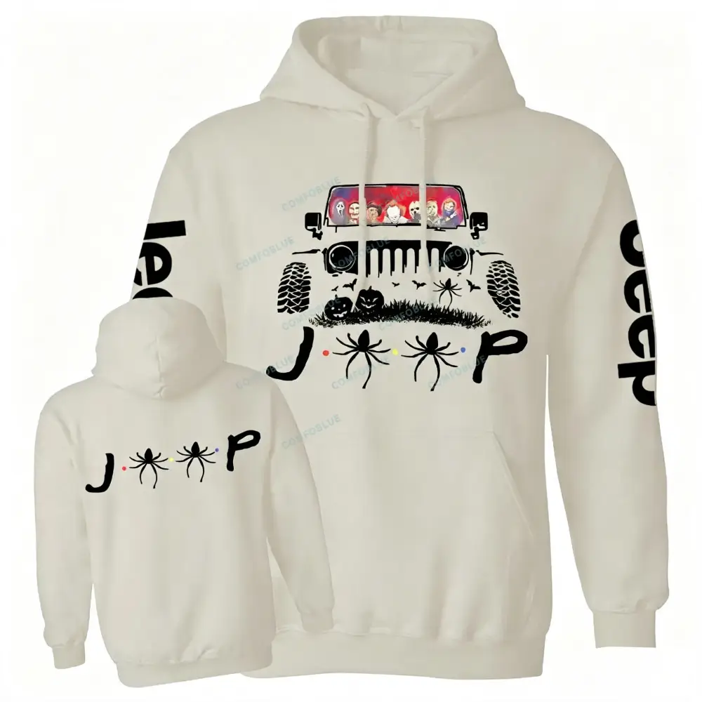 Horror Characters Halloween Jp Unisex Hoodie