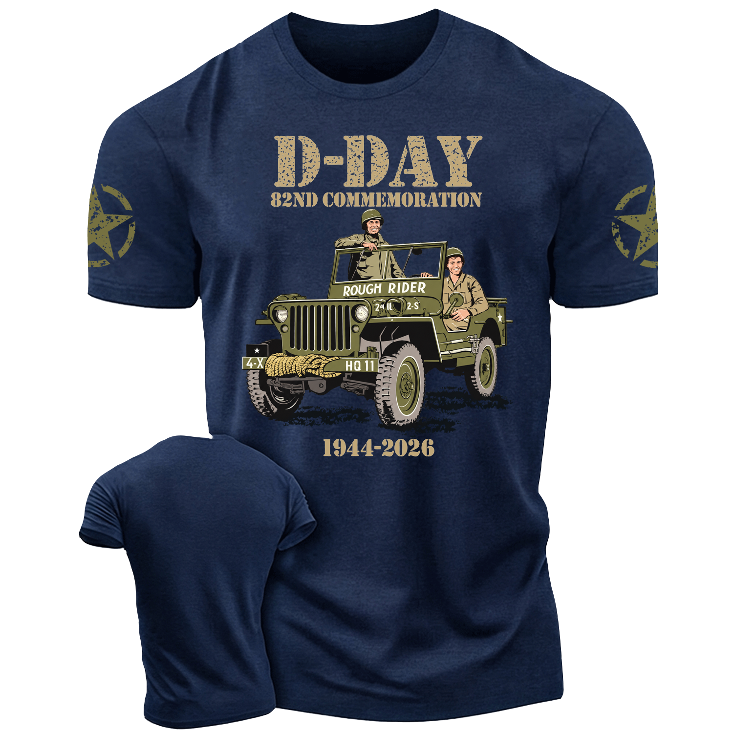 D-DAY 75th Commemoration Veterans Gifts Cotton T-shirt