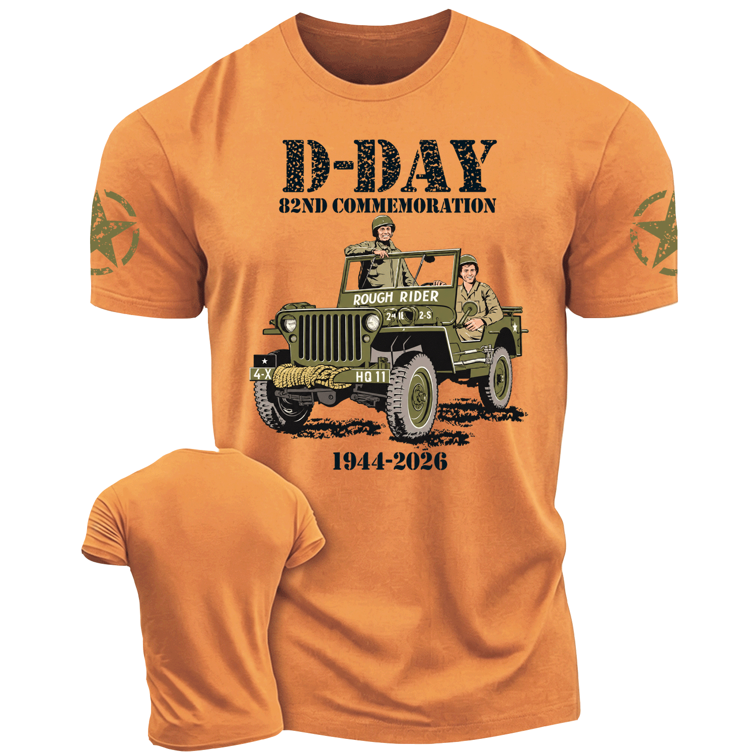D-DAY 75th Commemoration Veterans Gifts Cotton T-shirt