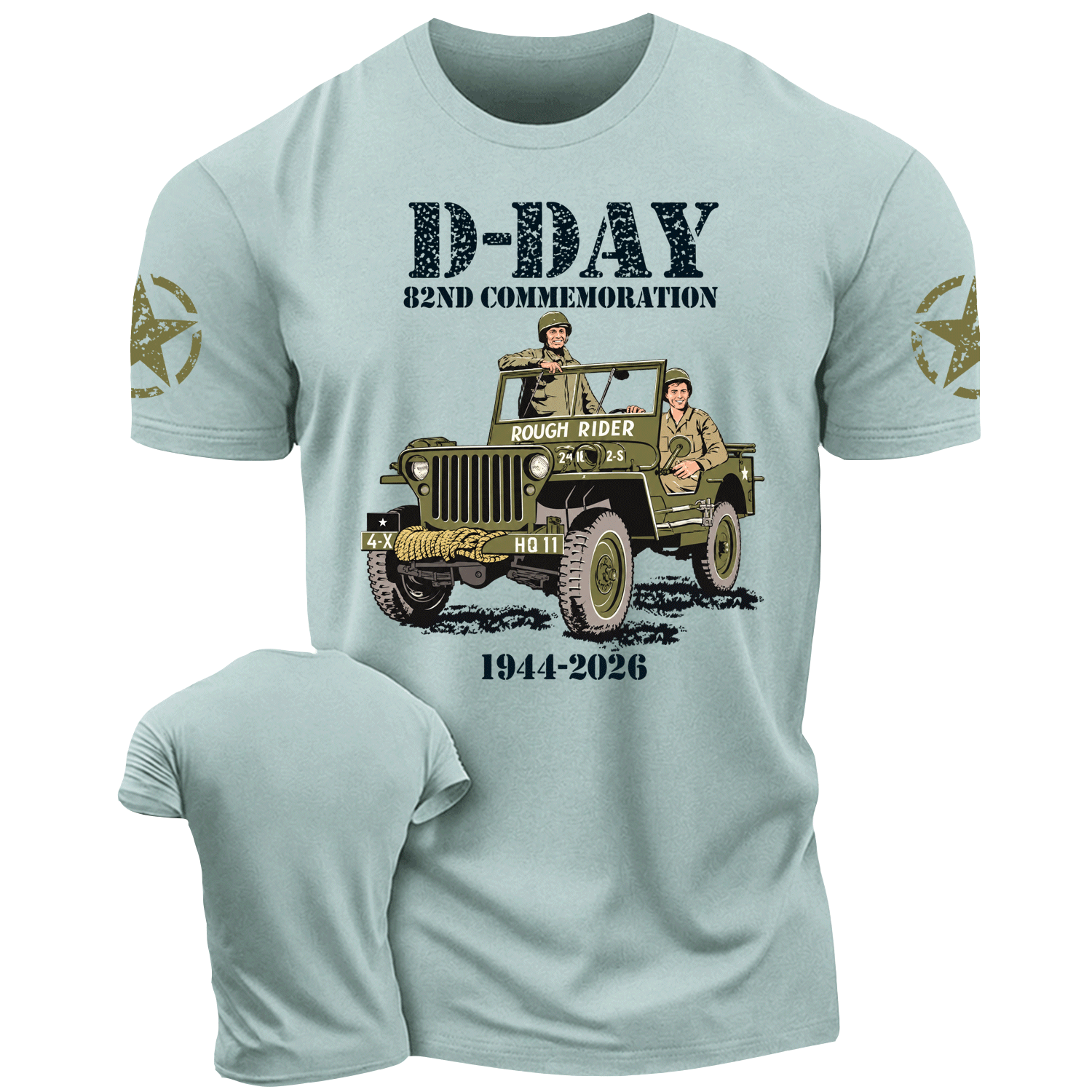 D-DAY 75th Commemoration Veterans Gifts Cotton T-shirt