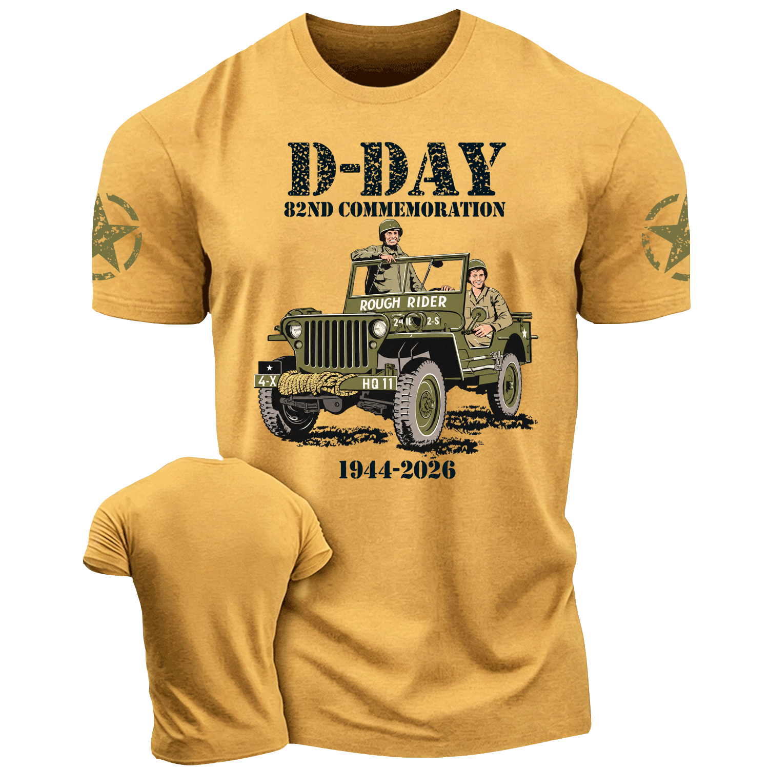 D-DAY 75th Commemoration Veterans Gifts Cotton T-shirt