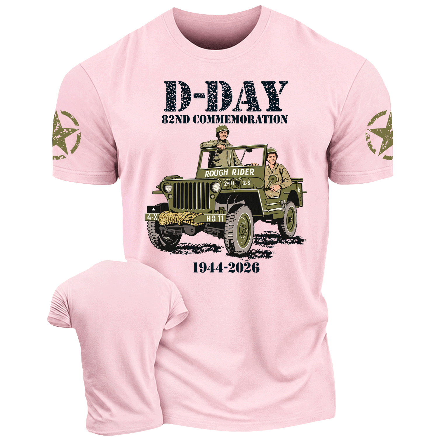 D-DAY 75th Commemoration Veterans Gifts Cotton T-shirt
