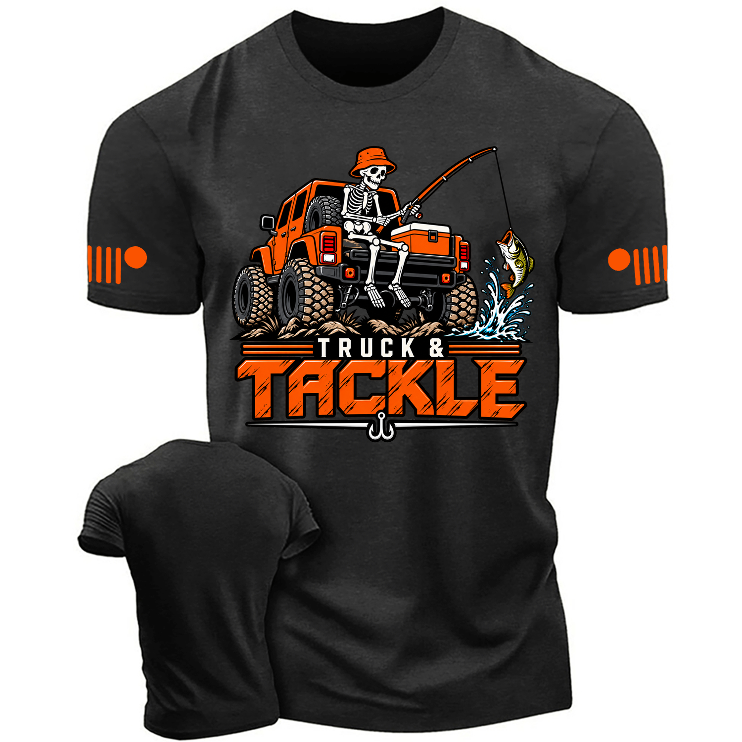 Just One More Cast Truck & Tackle Cotton T-shirt