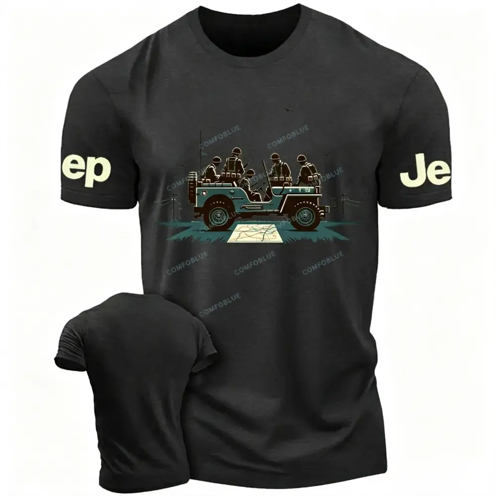 Retro Military Soldiers Jp Unisex T-shirt