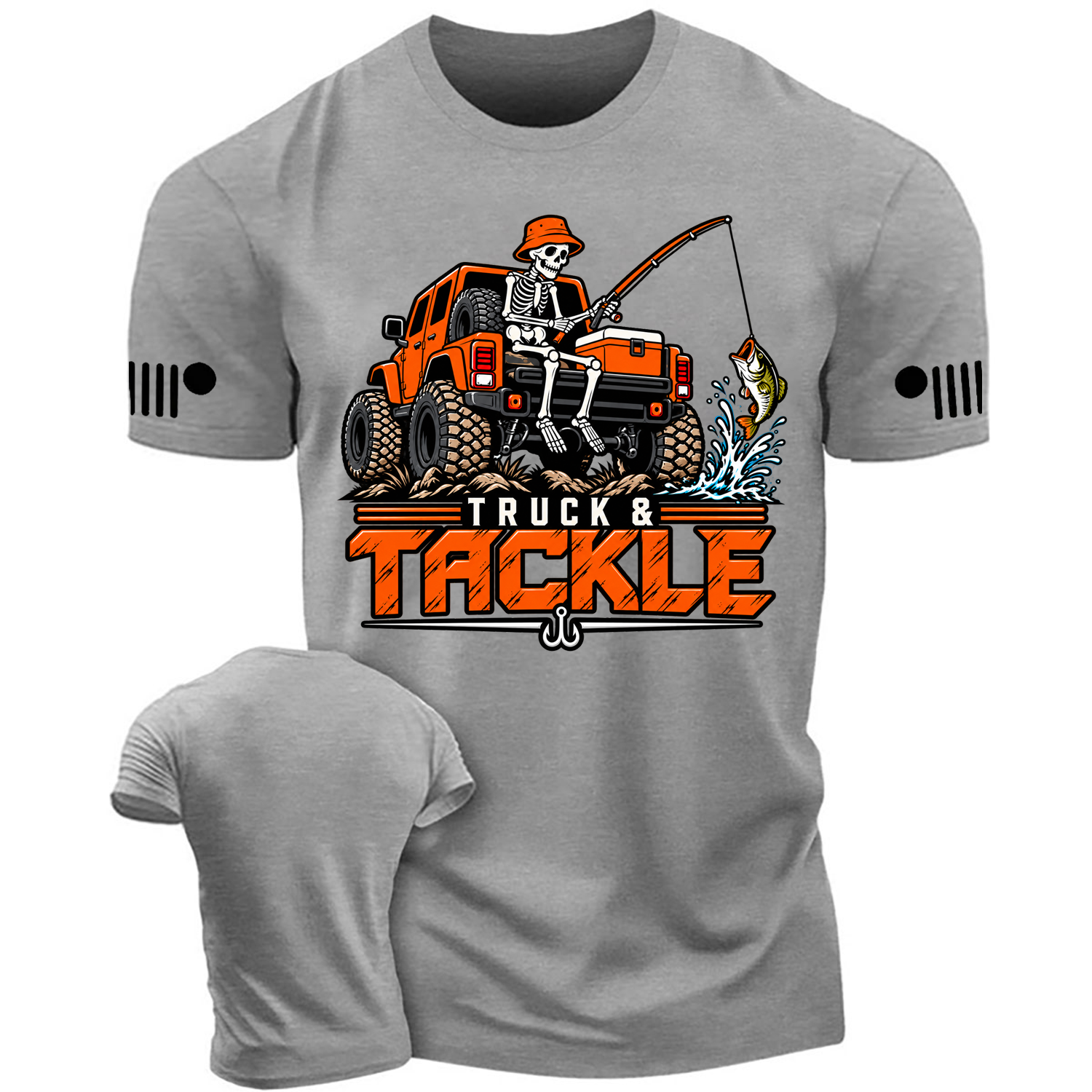 Just One More Cast Truck & Tackle Cotton T-shirt