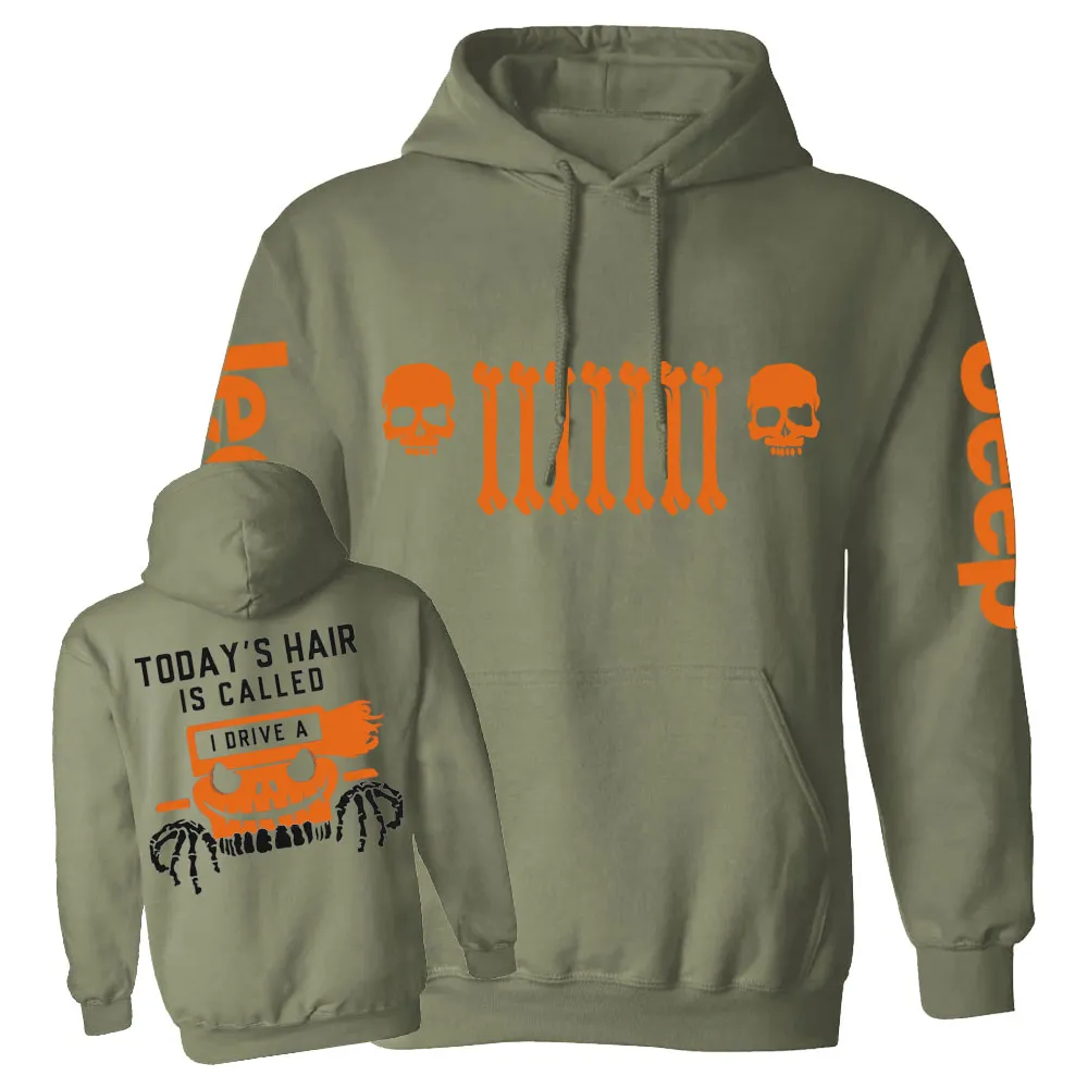 Halloween Jp Today's Hair Hoodie