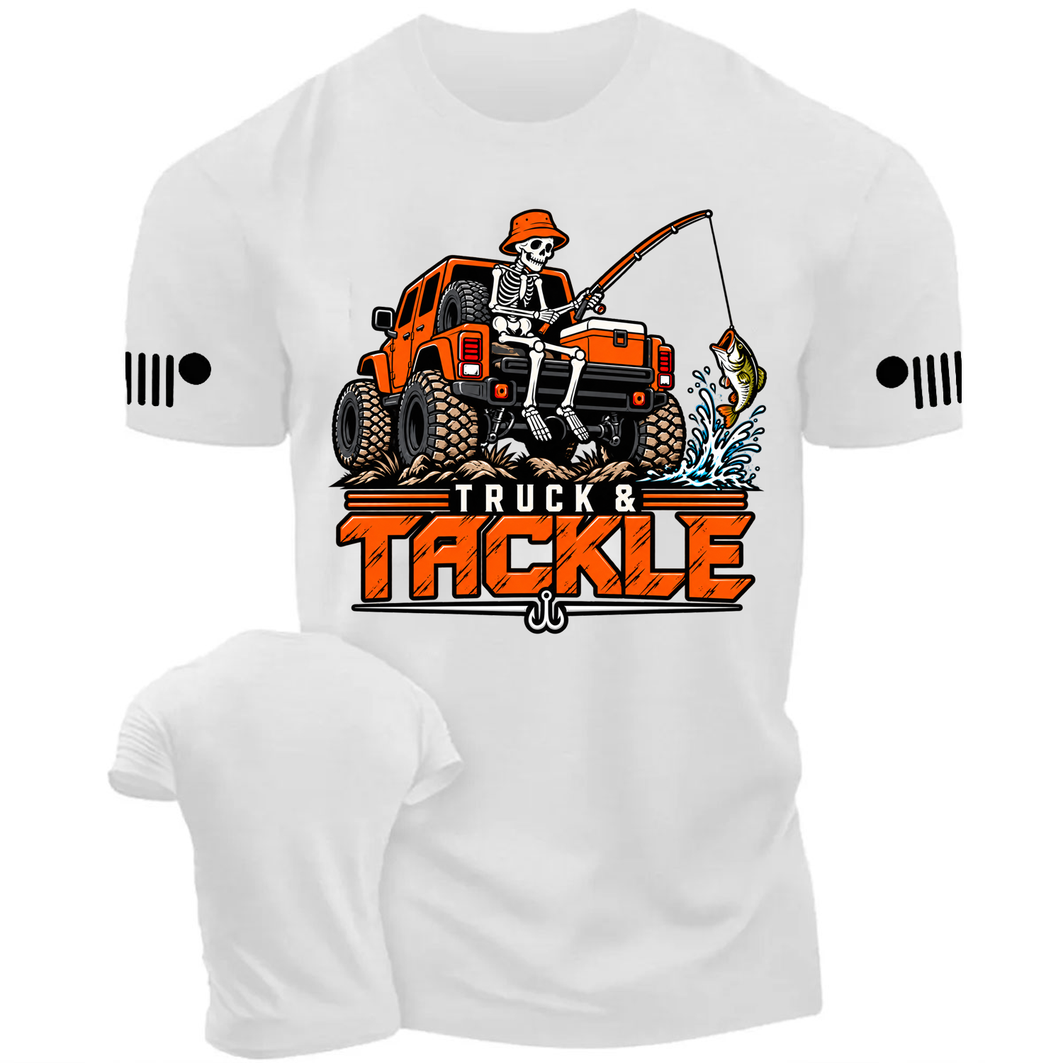 Just One More Cast Truck & Tackle Cotton T-shirt