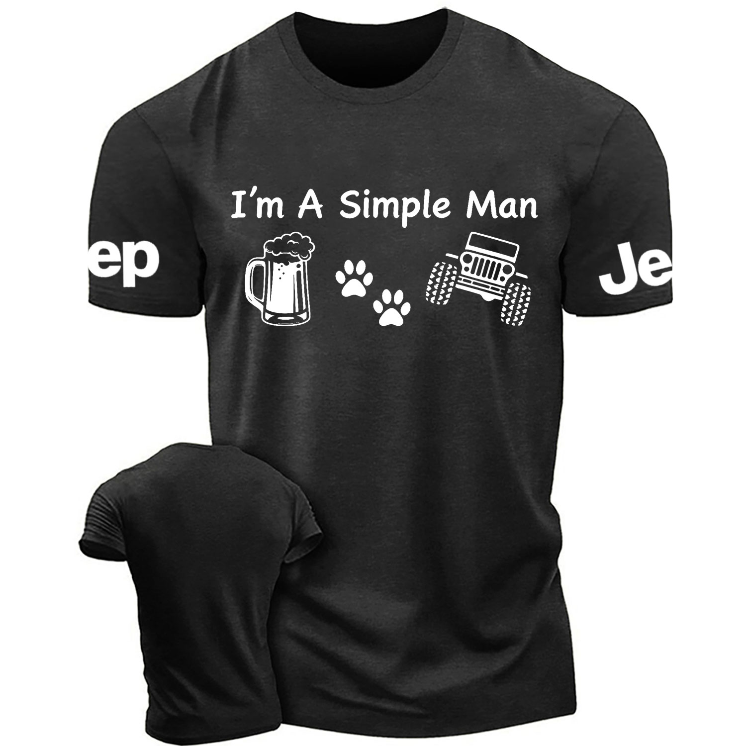 I’m A Simple Man Cotton T-shirt