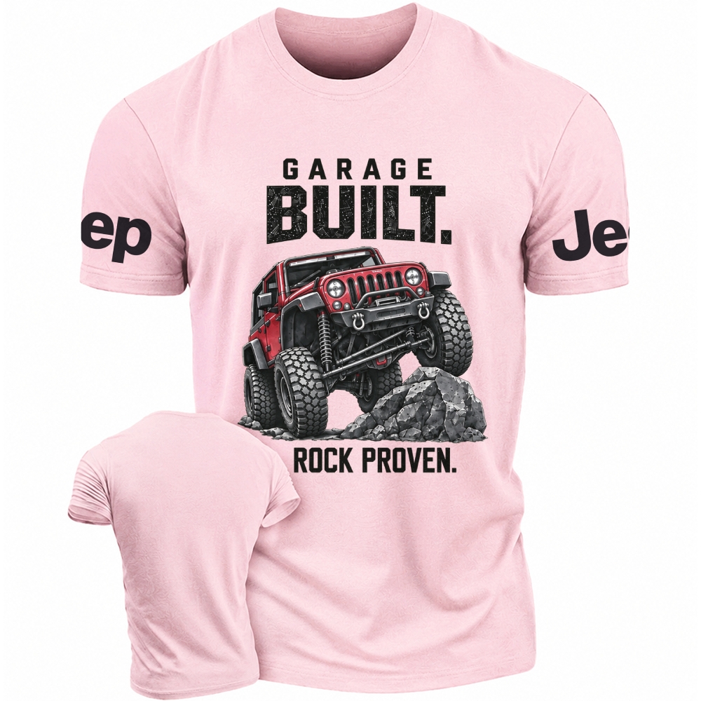 Garage Built Rock Proven Cotton T-Shirt
