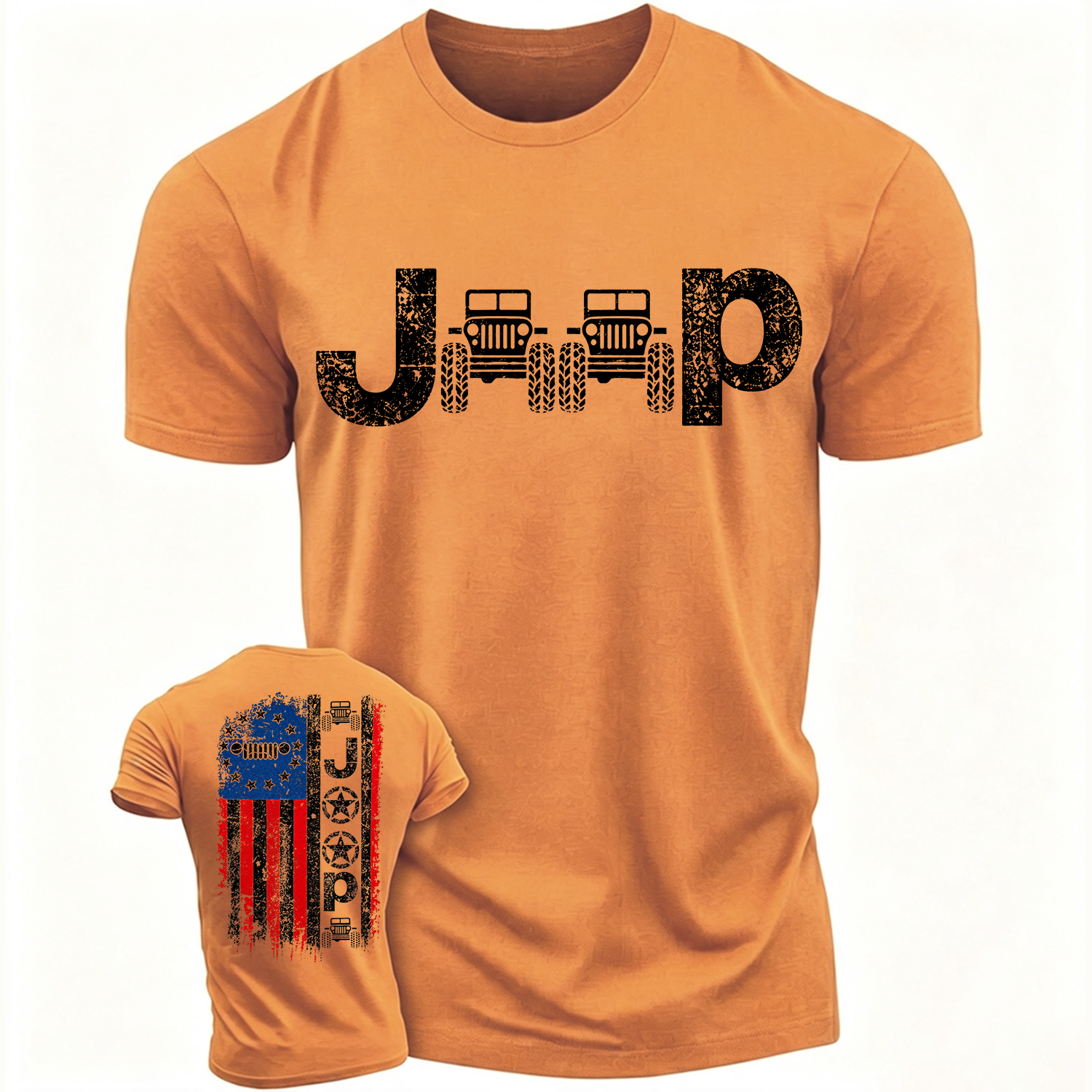 Patriotic Jp Off-Road Cotton Men's T-shirts