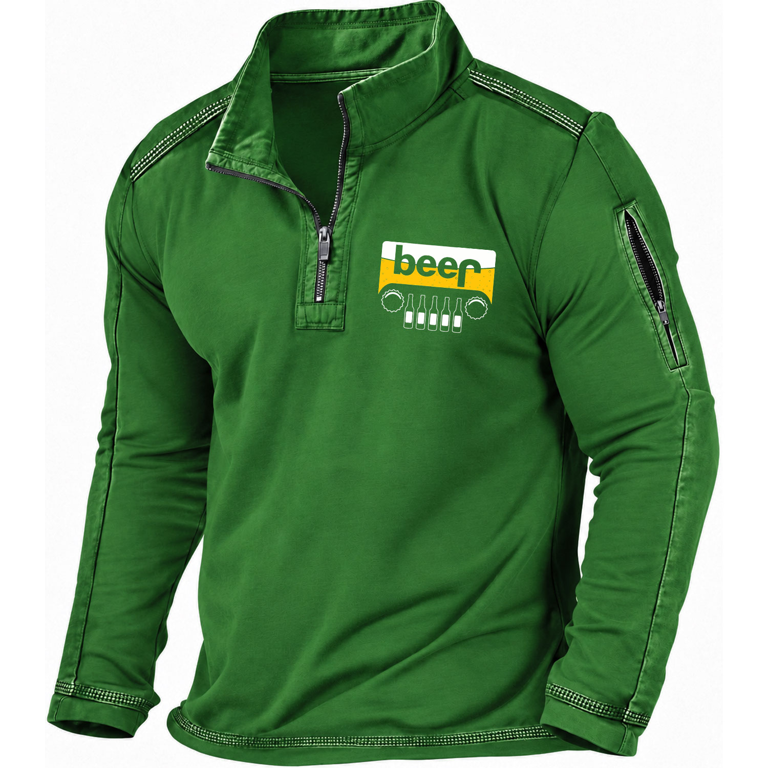 Beer Off-Road Quarter-Zip Sweatshirt