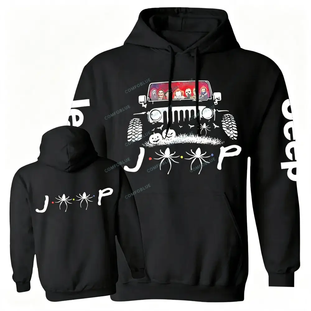 Horror Characters Halloween Jp Unisex Hoodie
