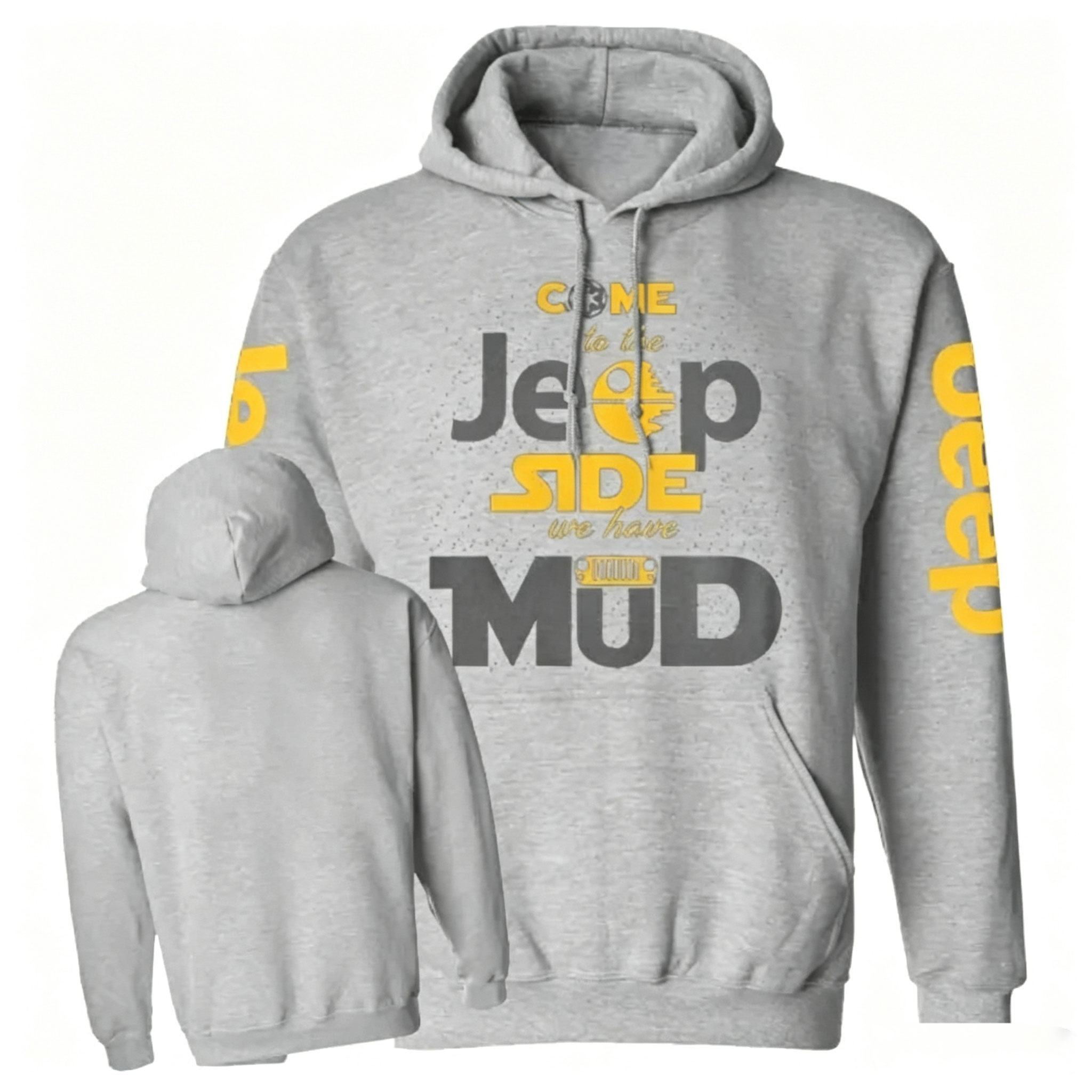 Come to the Jp Side, We Have Mud Unisex Casual Hoodie