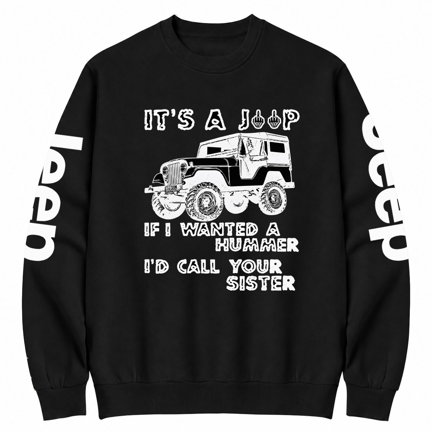 It Is A JP Cotton Sweatshirt