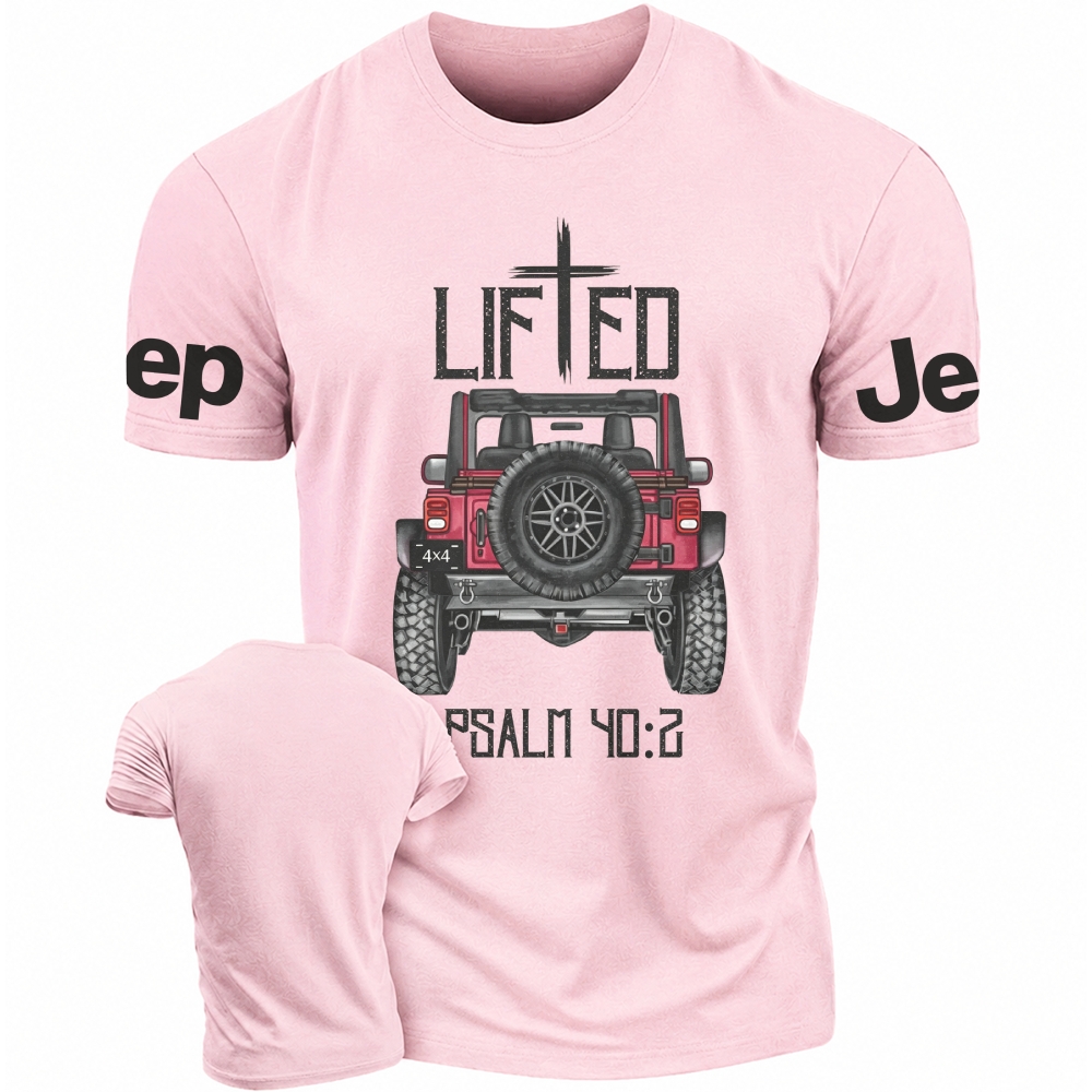 Christian "Lifted" 4x4 Truck Offroad Jp Unisex T-Shirt