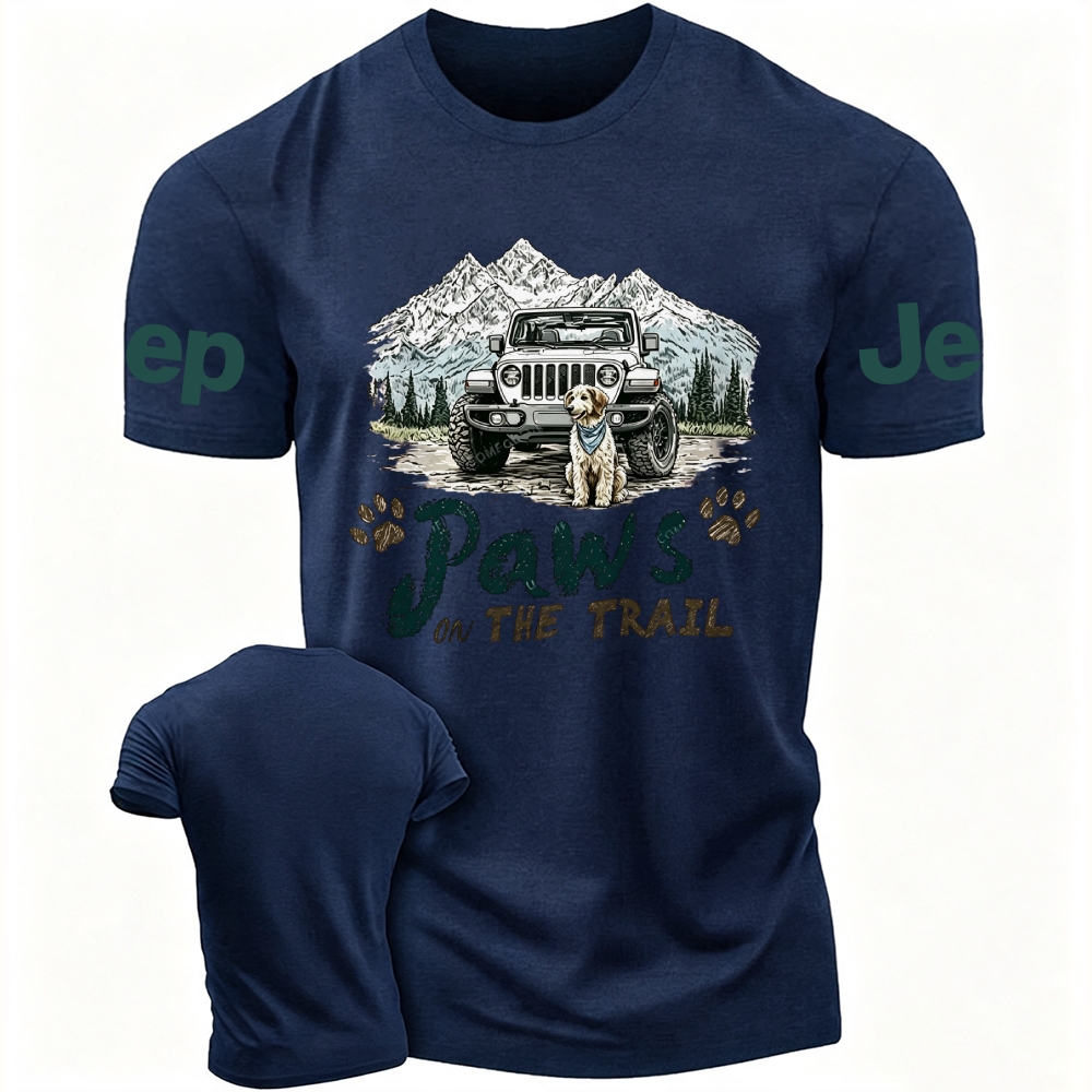 Paws On The Trail Jp Unisex T-shirt