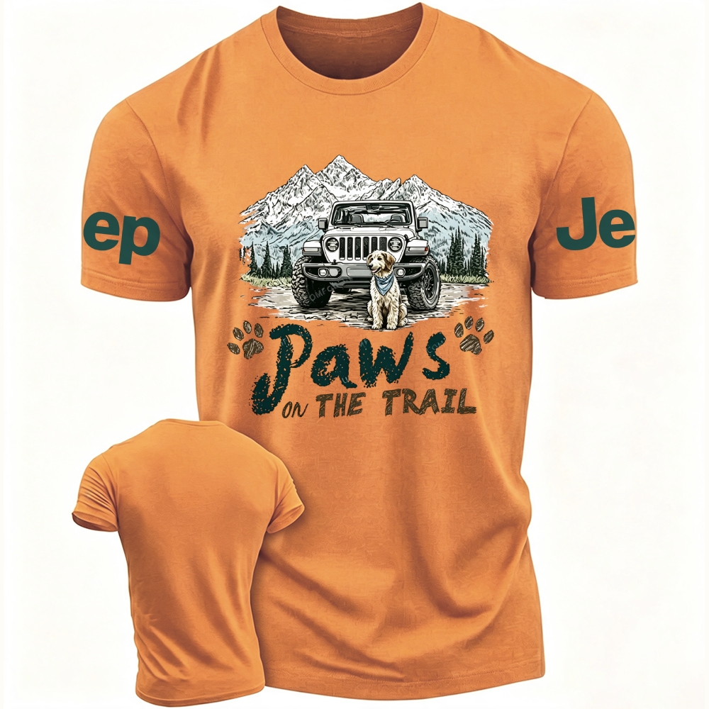 Paws On The Trail Jp Unisex T-shirt