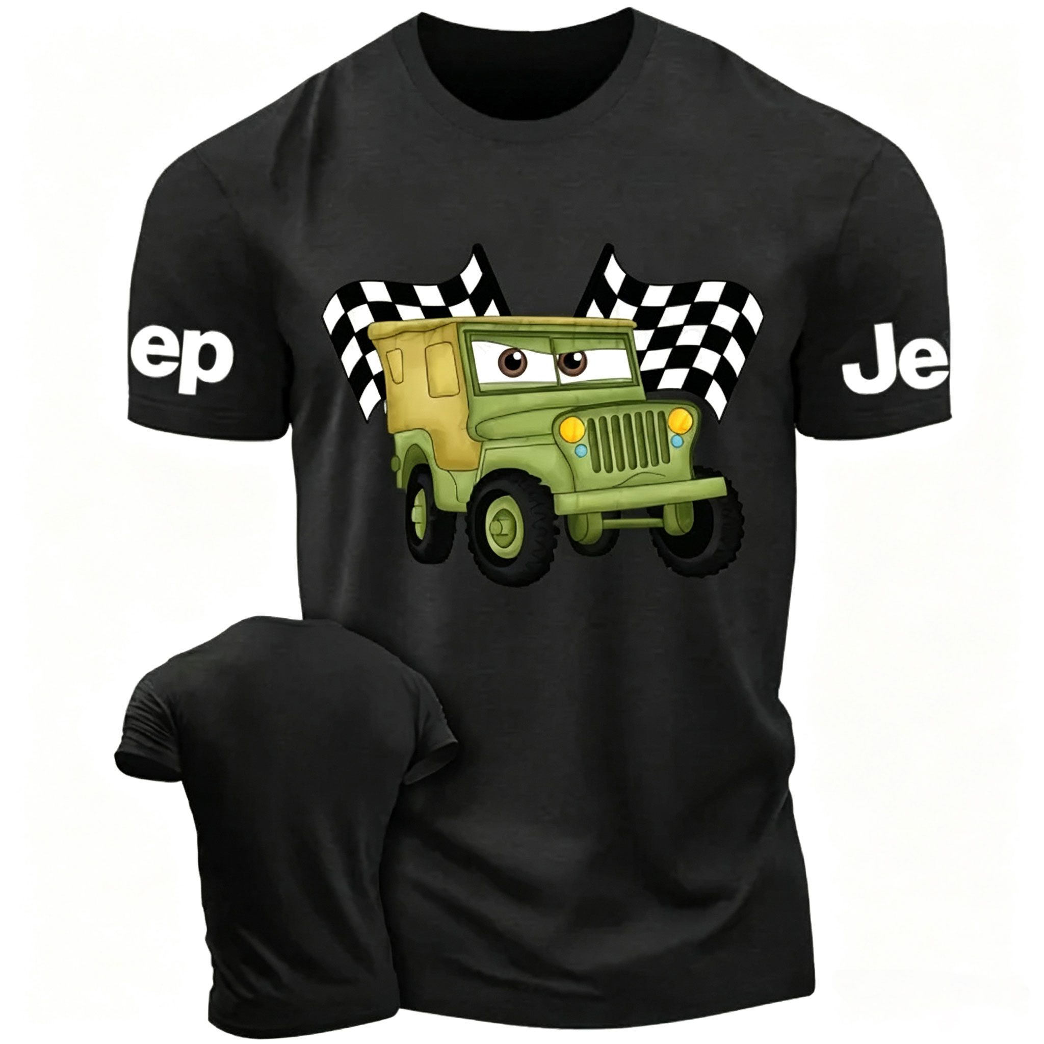 Cars Sarge Magical Kingdom Cartoon Funny Unisex T-shirt 