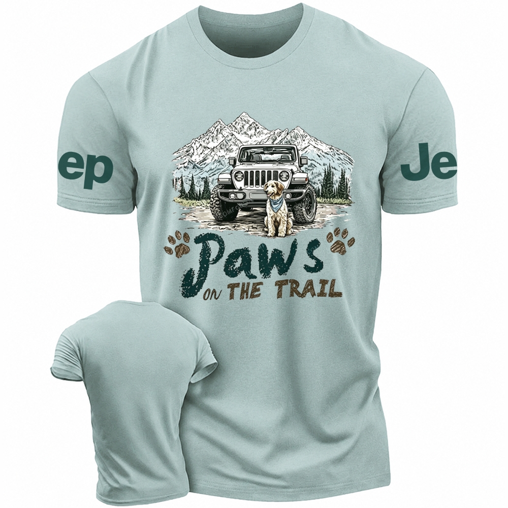 Paws On The Trail Jp Unisex T-shirt