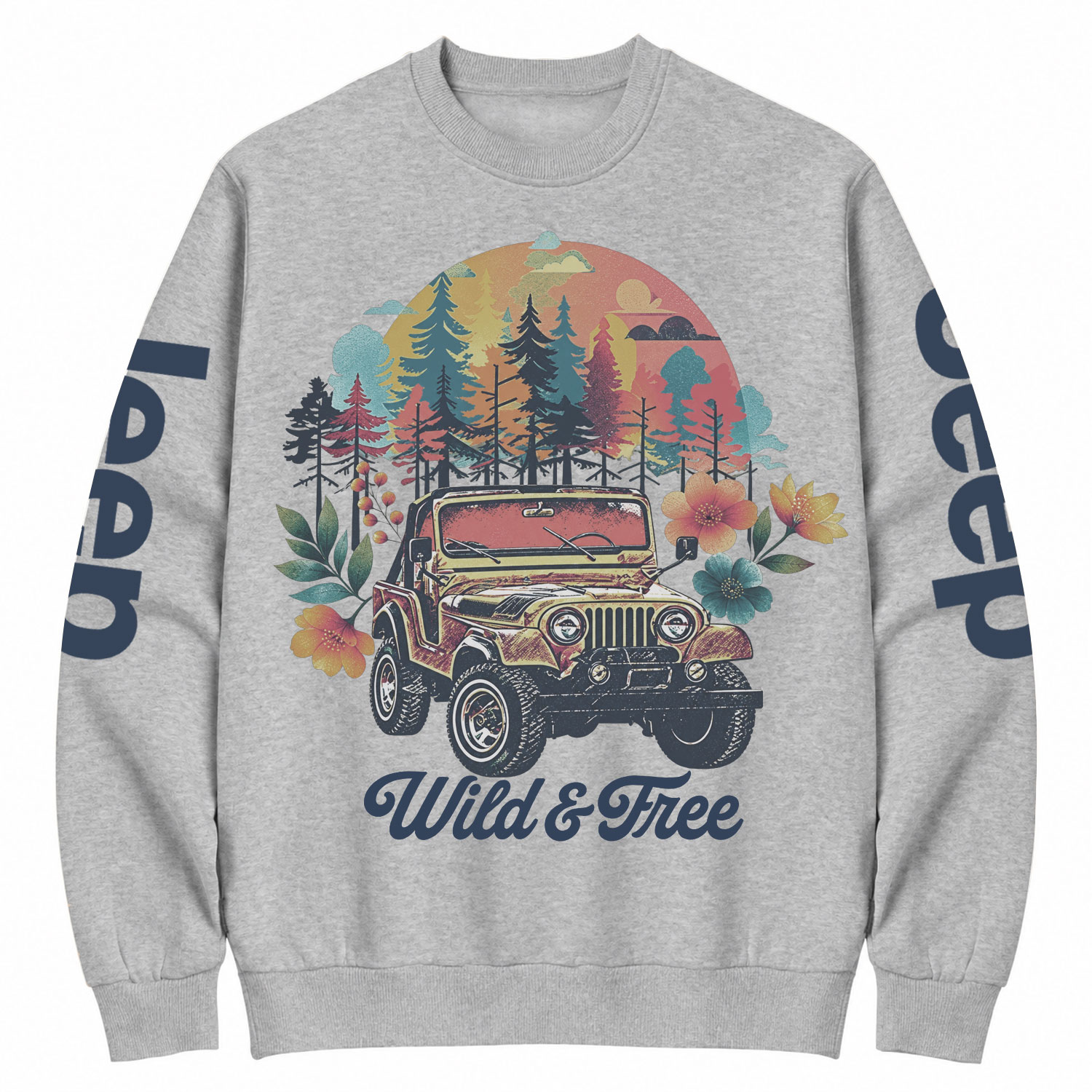 Women's Jp Girls Trip Cotton Sweatshirt