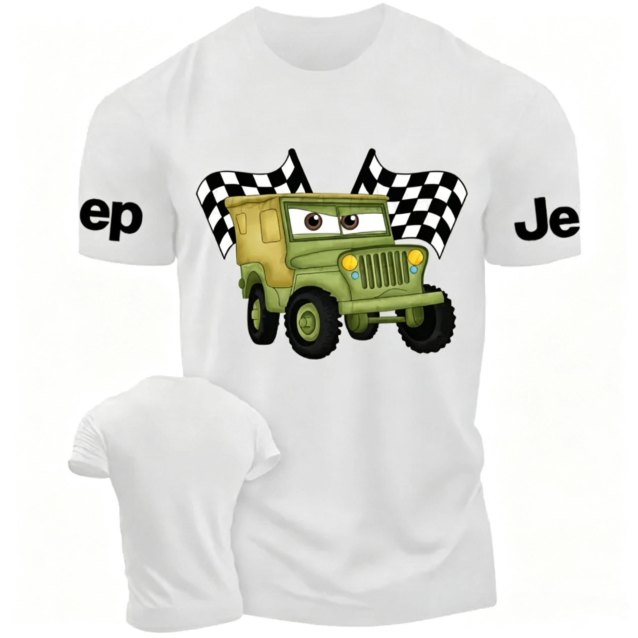 Cars Sarge Magical Kingdom Cartoon Funny Unisex T-shirt 