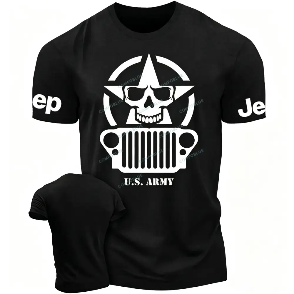 Skull Star Willys U.S. Army Jp Unisex T-shirt