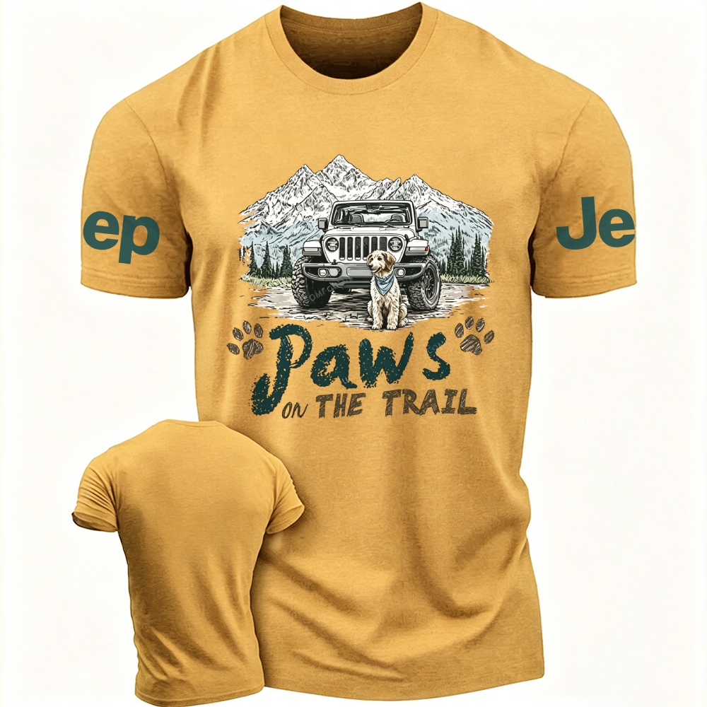 Paws On The Trail Jp Unisex T-shirt