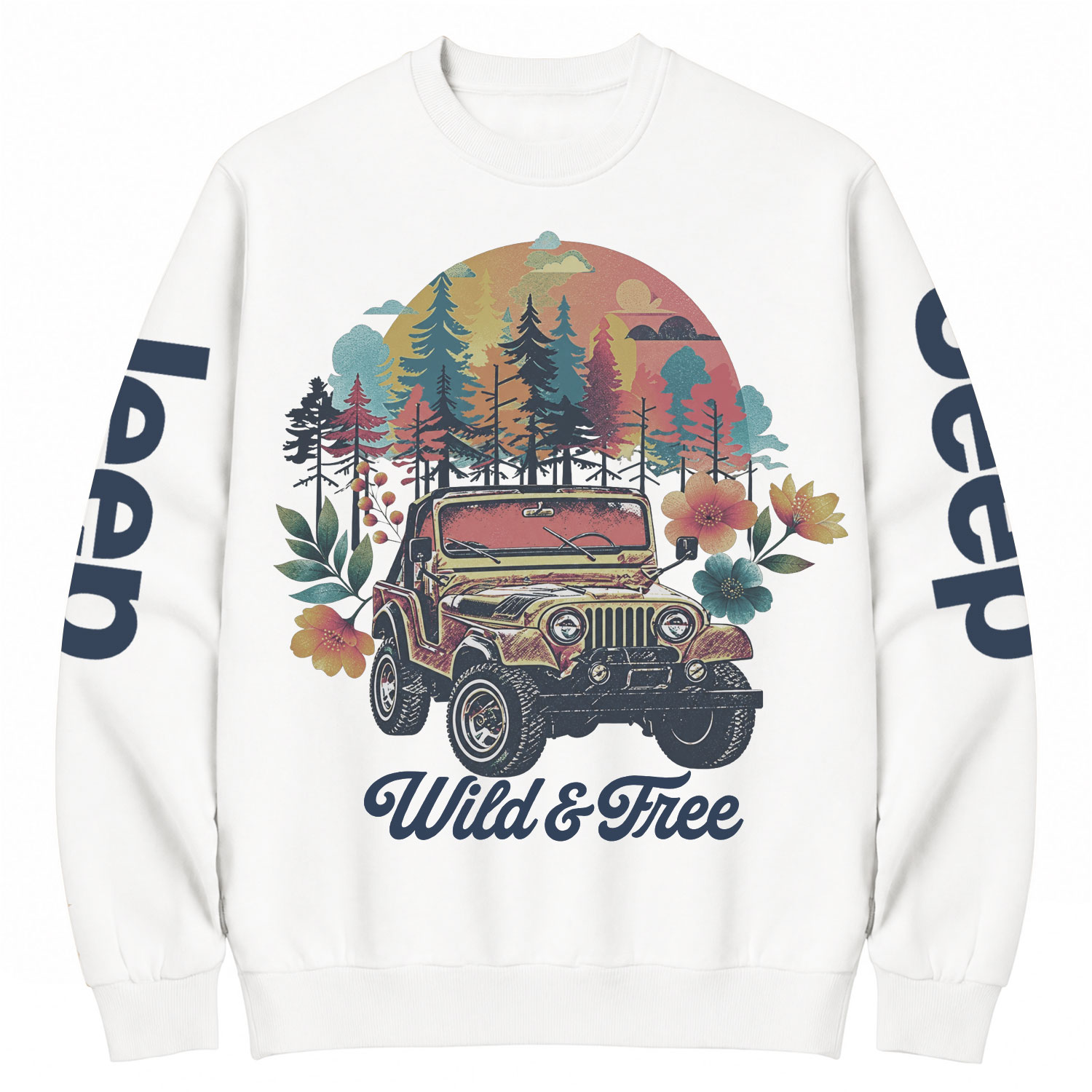 Women's Jp Girls Trip Cotton Sweatshirt