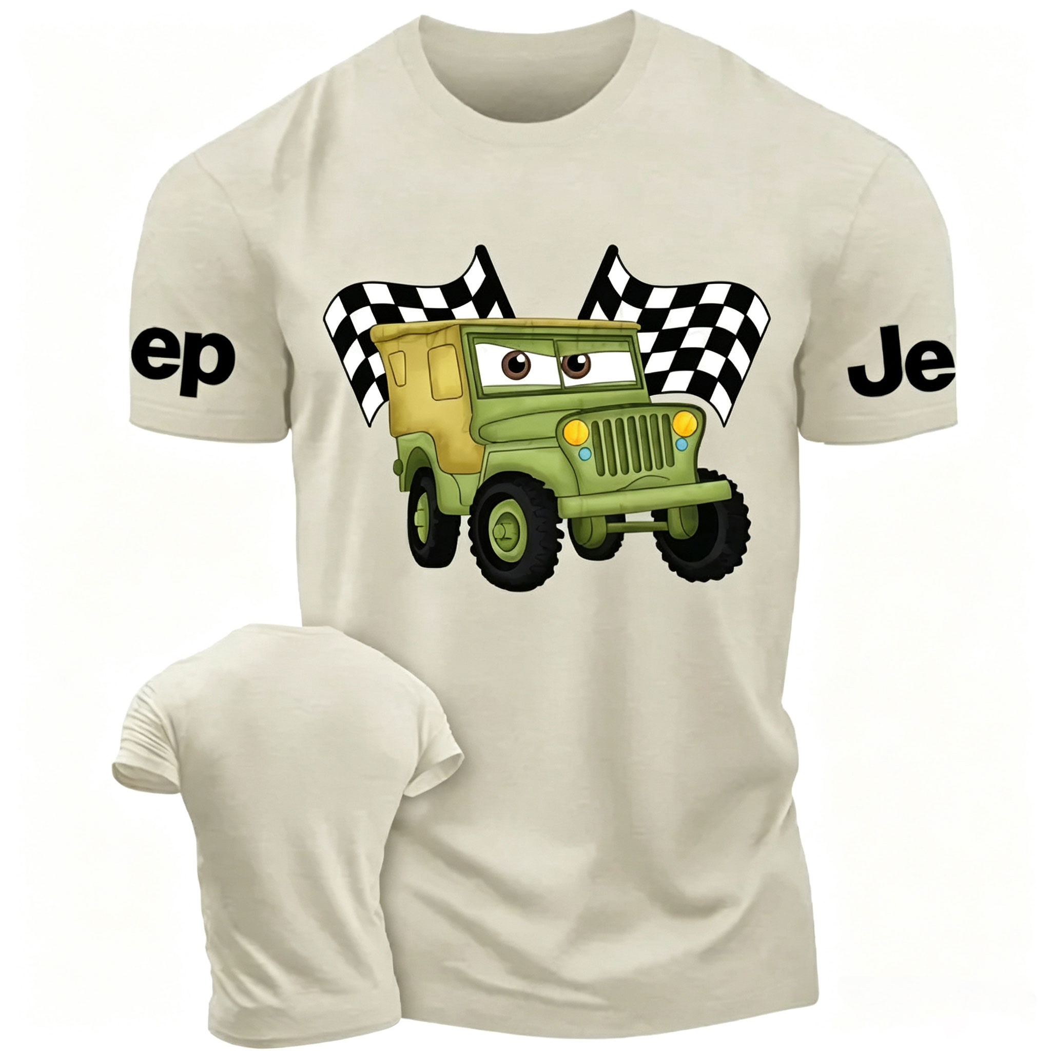 Cars Sarge Magical Kingdom Cartoon Funny Unisex T-shirt 