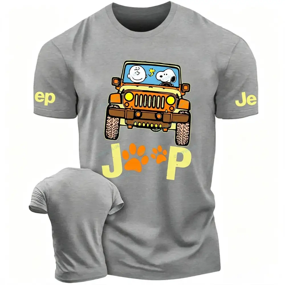 The Puppy And Owner Are Driving Unisex T-shirt