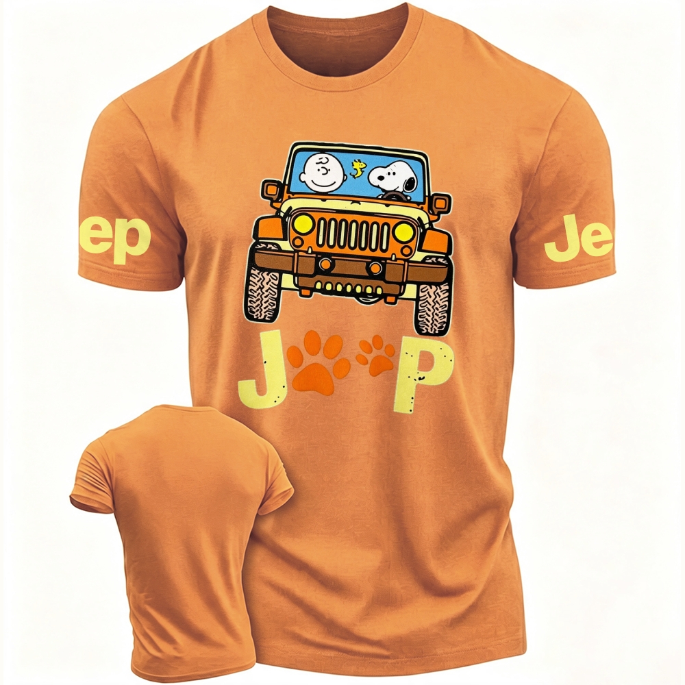 The Puppy And Owner Are Driving Unisex T-shirt