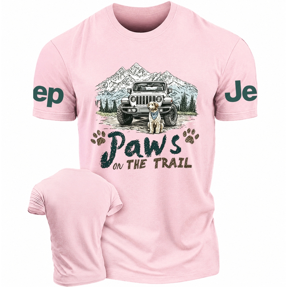 Paws On The Trail Jp Unisex T-shirt