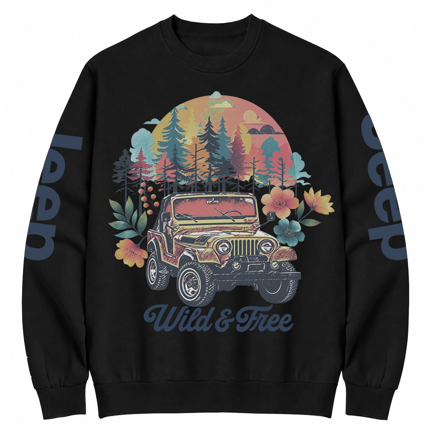 Women's Jp Girls Trip Cotton Sweatshirt