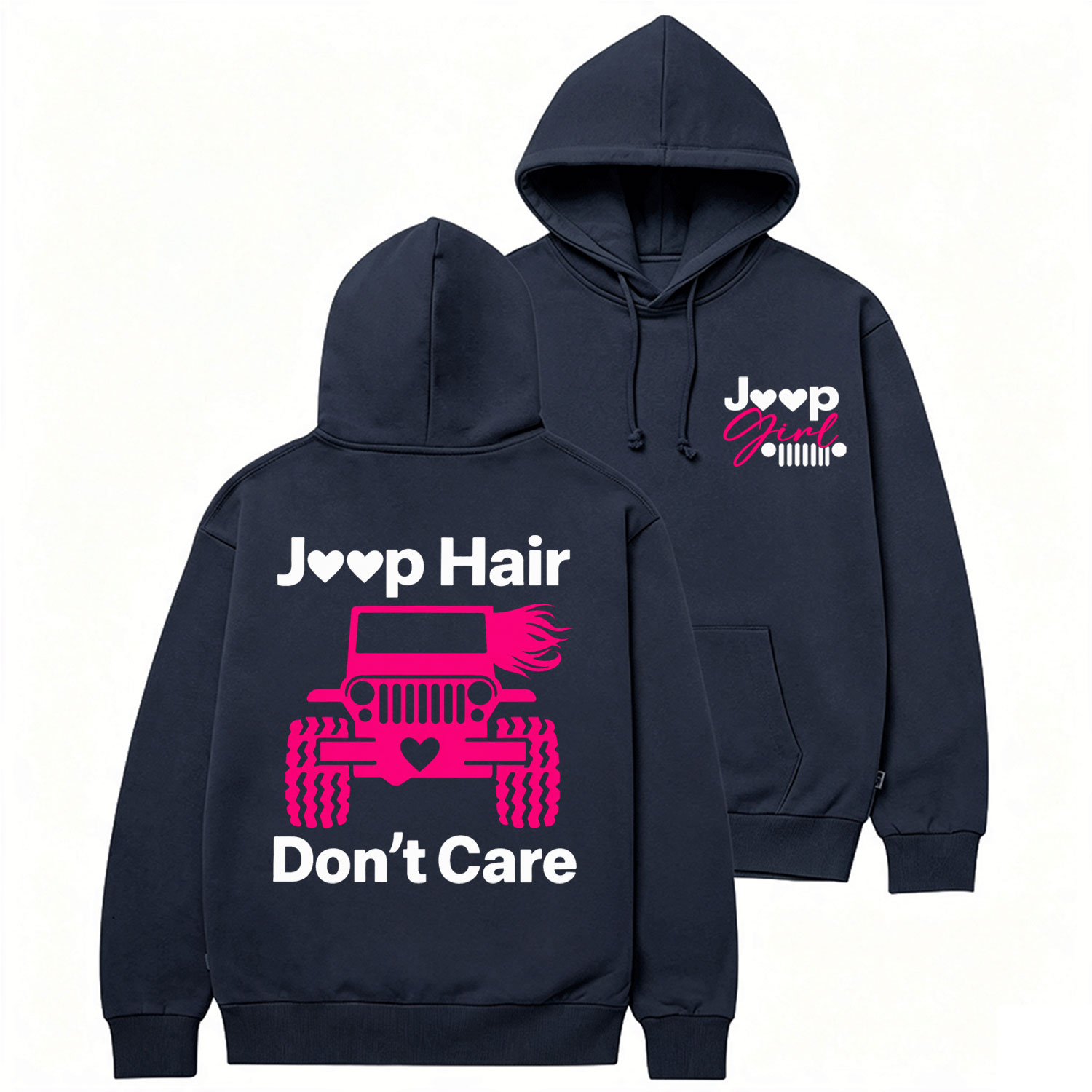 Jp Hair Don't Care Cotton Hoodie