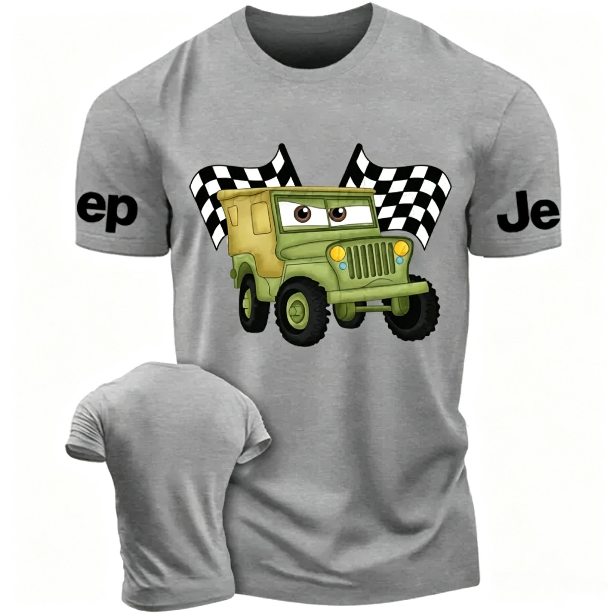 Cars Sarge Magical Kingdom Cartoon Funny Unisex T-shirt 