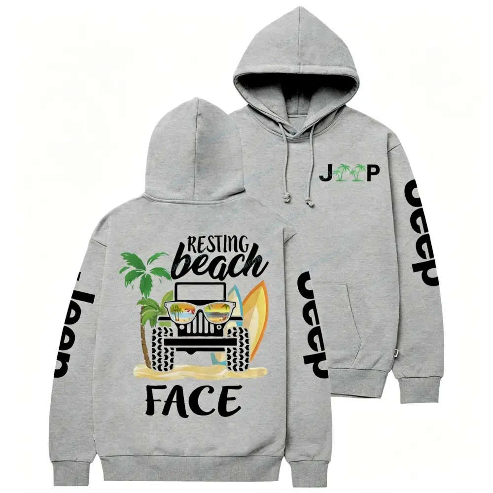 Resting Beach Face Surf Jp Unisex Hoodie