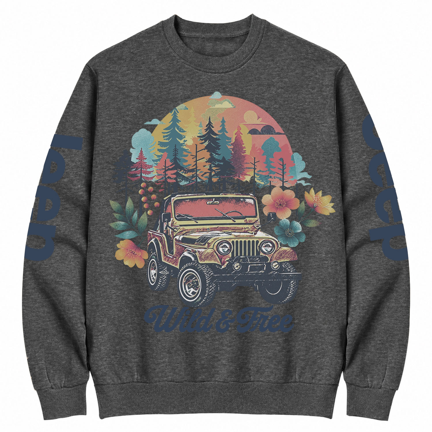 Women's Jp Girls Trip Cotton Sweatshirt