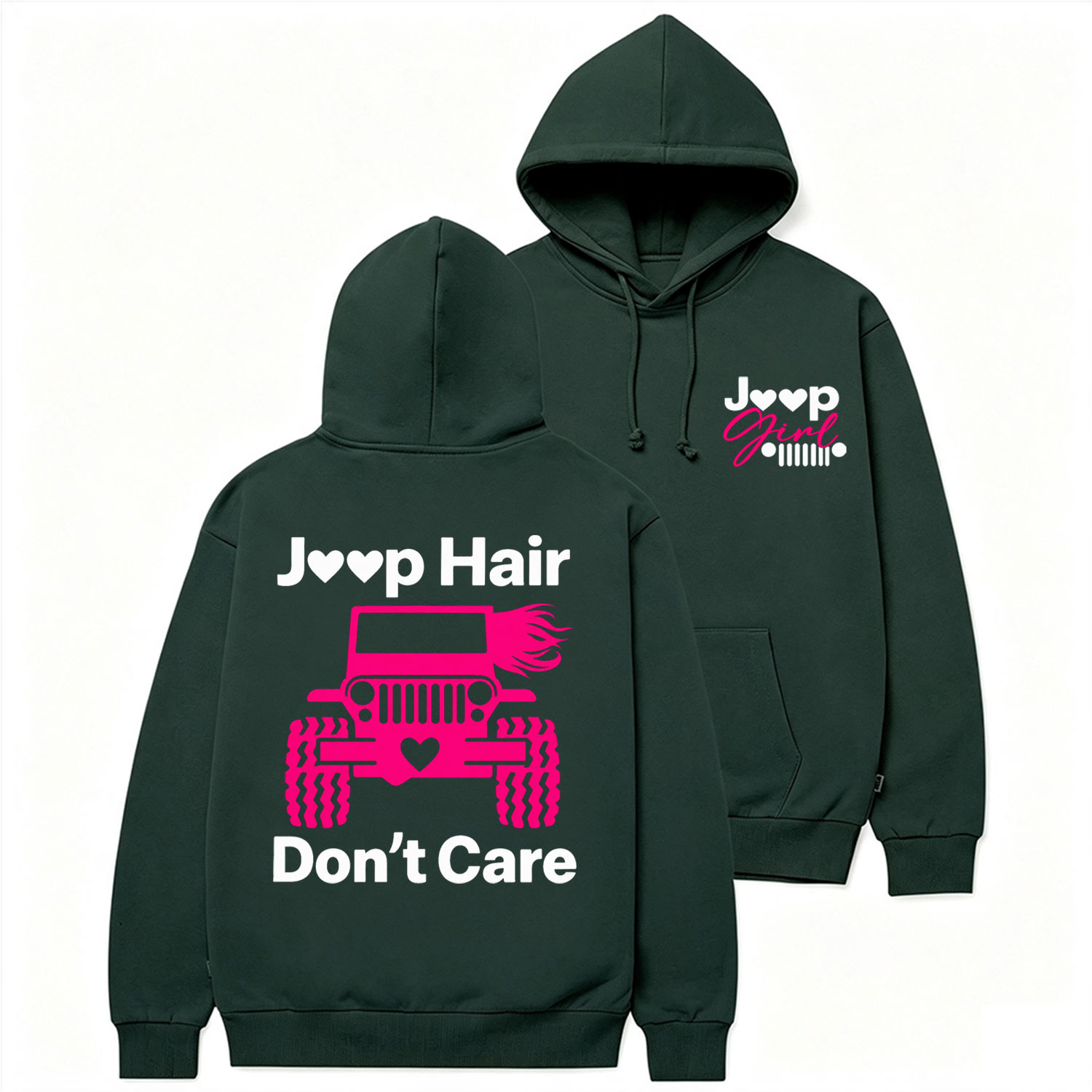 Jp Hair Don't Care Cotton Hoodie