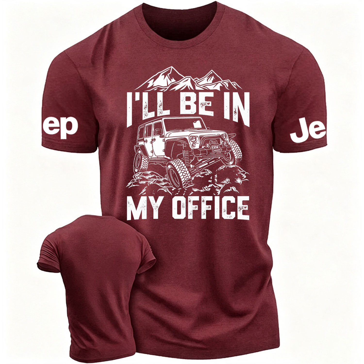 I'll Be In My Office Cotton T-shirt