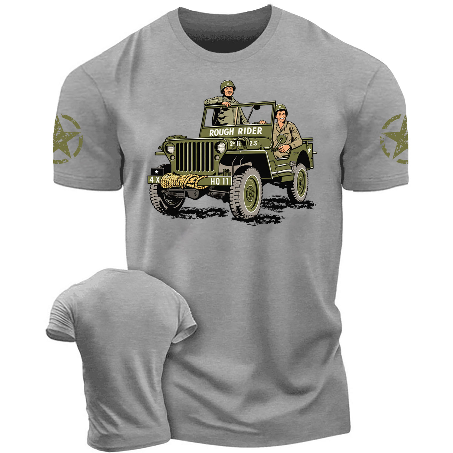Rough Rider 'GP' And General Ted Roosevelt Cotton T-shirt