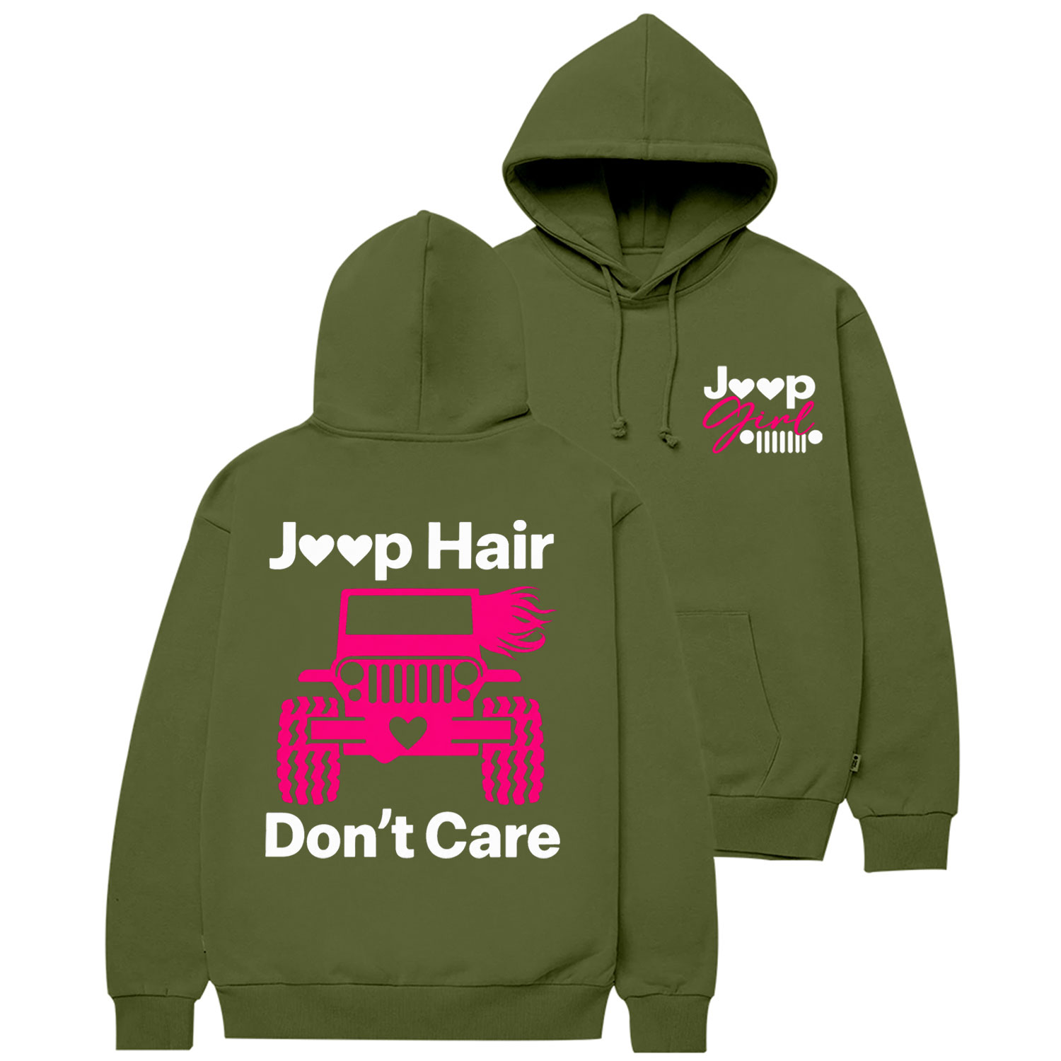 Jp Hair Don't Care Cotton Hoodie
