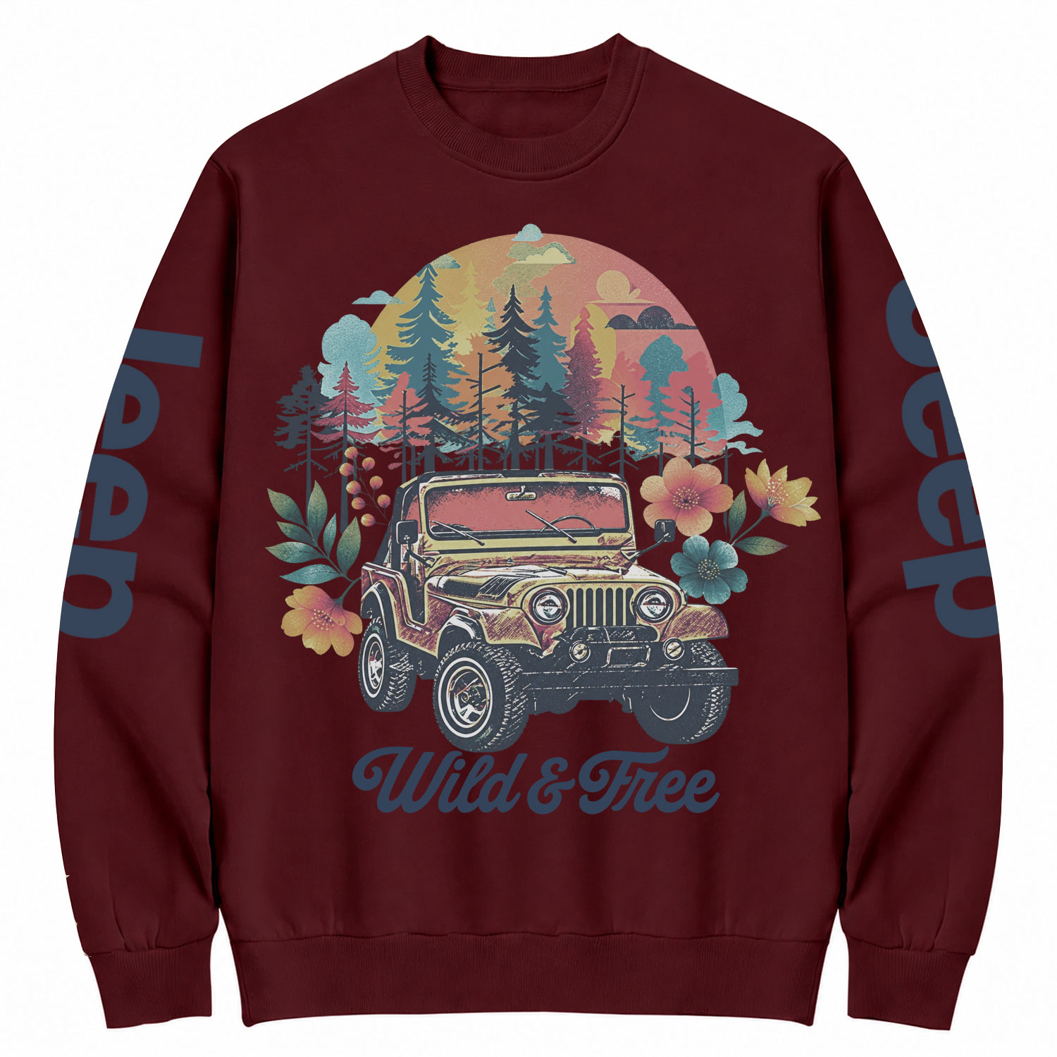 Women's Jp Girls Trip Cotton Sweatshirt